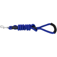 Correa para perro con asa RIDING WORLD - Lucky Azul real