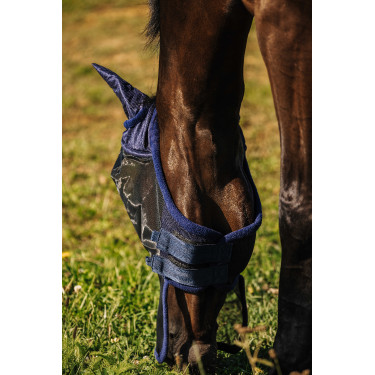 Máscara anti-moscas RIDING WORLD - First Marino Azul marino Máscara anti-moscas RIDING WORLD - First Marino Azul marino