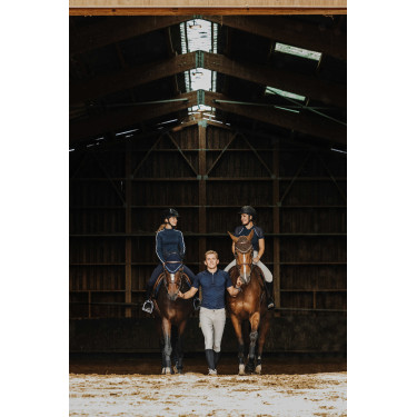 Polo EQUITHÈME - Lucas Marino Azul marino