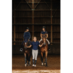 Polo EQUITHÈME - Lucas Marino Azul marino