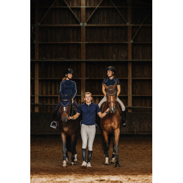 Polo EQUITHÈME - Lucas Marino Azul marino