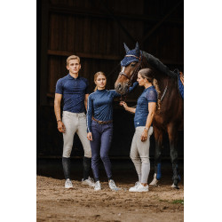 Polo EQUITHÈME - Lucas Marino Azul marino