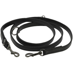 Correa para perro EQUITHÈME - Vortex Negro