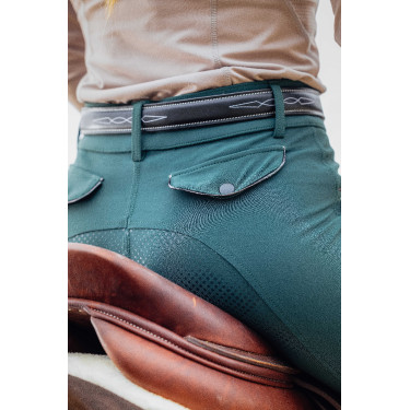 Pantalón EQUITHÈME Originals - Beverly Verde oscuro