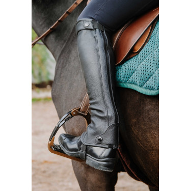 Mini-chaps Equithème Select Negro