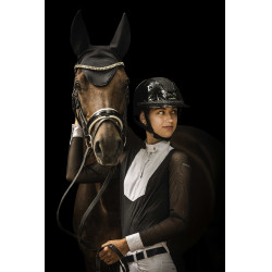 Galón desmontable para casco Lami-Cell Glitter Negro