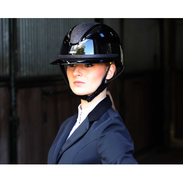 Galón desmontable para casco Lami-Cell Glitter Negro