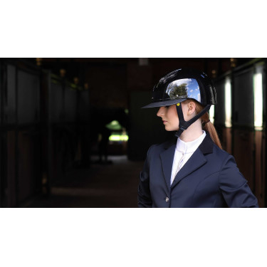 Galón desmontable para casco Lami-Cell Glossy Negro