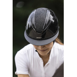 Galón desmontable para casco LAMI-CELL - Cristal Negro