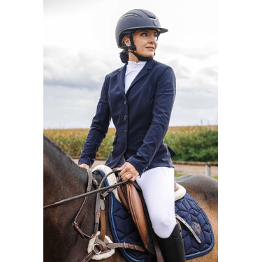 Chaqueta de concurso EQUITHÈME - Nancy Marino Azul marino