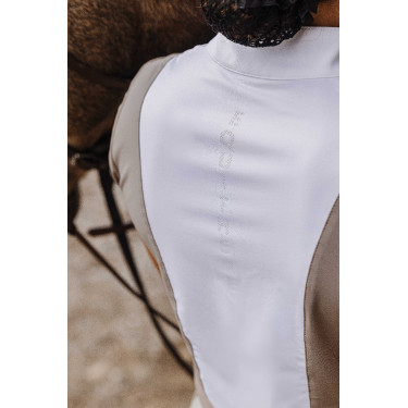 Polo Equithème Tokyo Gris pardo Marr&amp;amp;amp;oacute;n