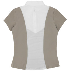 Polo Equithème Tokyo Gris pardo Marr&amp;amp;amp;oacute;n