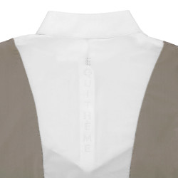 Polo Equithème Tokyo Gris pardo Marr&amp;amp;amp;oacute;n