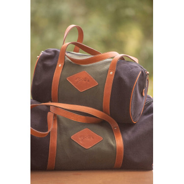 Bolso PENELOPE Canvas Bowl Verde / negro Bolso PENELOPE Canvas Bowl Verde / negro