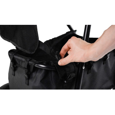 Chariot démontable HIPPOTONIC - 3 roues Negro Chariot démontable HIPPOTONIC - 3 roues Negro