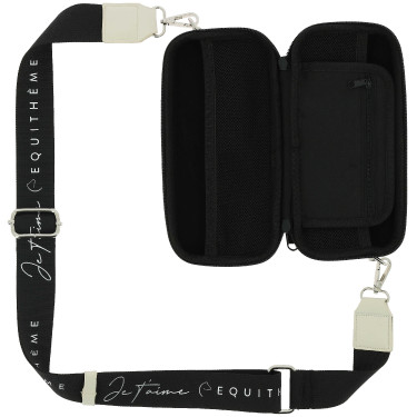 Bolsa + Cartera Je t'aime EQUITHÈME Crudo Blanco