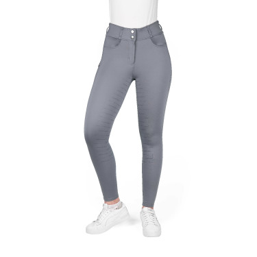 Pantalón de equitación EQUITHÈME – Mila Gris