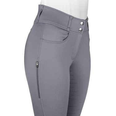 Pantalón de equitación EQUITHÈME – Mila Gris