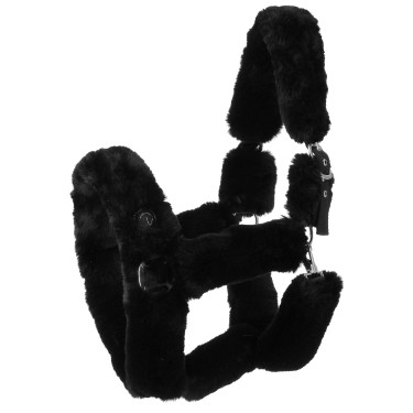 Licol Je t'aime EQUITHÈME - Snuggy Negro