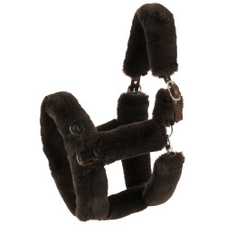 Licol Je t'aime EQUITHÈME - Snuggy Castaño Marrón