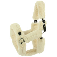 Licol Je t'aime EQUITHÈME - Snuggy Crudo Blanco