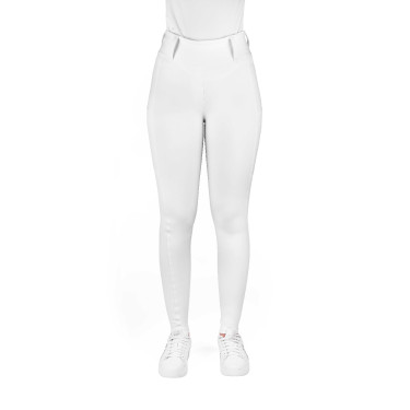 Legging con culera de silicona EQUITHÈME – Alizé Blanco