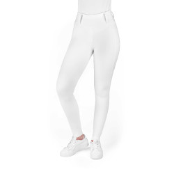 Legging con culera de silicona EQUITHÈME – Alizé Blanco