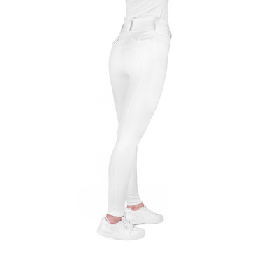 Legging con culera de silicona EQUITHÈME – Alizé Blanco