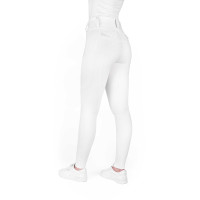 Legging con culera de silicona EQUITHÈME – Alizé Blanco
