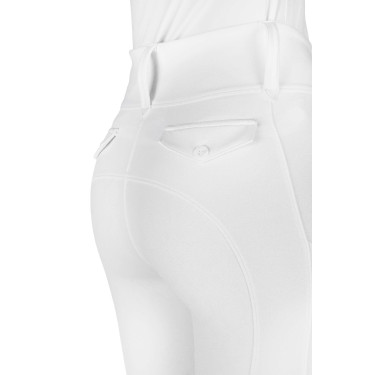 Legging con culera de silicona EQUITHÈME – Alizé Blanco