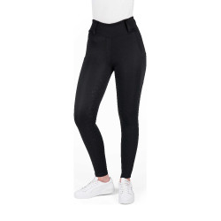 Legging con culera de silicona EQUITHÈME – Alizé Negro