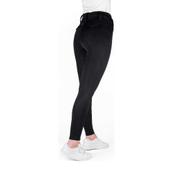 Legging con culera de silicona EQUITHÈME – Alizé Negro
