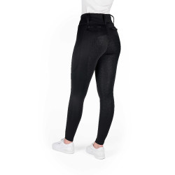 Legging con culera de silicona EQUITHÈME – Alizé Negro