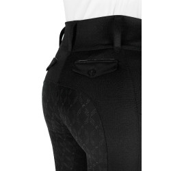 Legging con culera de silicona EQUITHÈME – Alizé Negro
