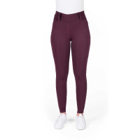 Legging con culera de silicona EQUITHÈME – Alizé Gris