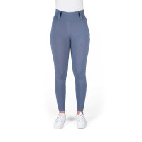 Legging con culera de silicona EQUITHÈME – Alizé Gris Legging con culera de silicona EQUITHÈME – Alizé Gris