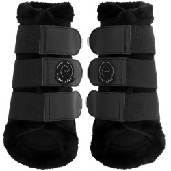 Guêtres fermées Je t'aime EQUITHÈME - Snuggy Negro