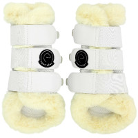 Guêtres fermées Je t'aime EQUITHÈME - Snuggy Blanco Guêtres fermées Je t'aime EQUITHÈME - Snuggy Blanco