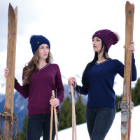 Jersey con cuello en V Kimola Flags & Cup Antracita