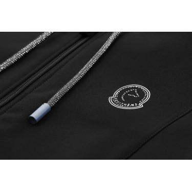 Softshell Je t'aime EQUITHÈME - Victoria Negro