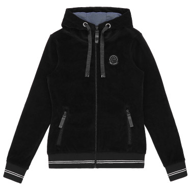 Sudadera Je t'aime EQUITHÈME - Coline Negro Sudadera Je t'aime EQUITHÈME - Coline Negro