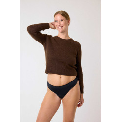 Tanga Aphrodite SMOON - Flujo ligero Negro