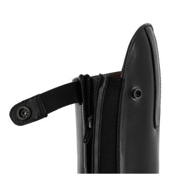 Botas sin cordones EQUITHÈME - Niño Negro