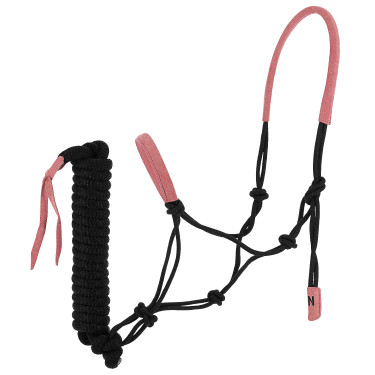 Cuerda etológica + ramal Norton Suecia Negro / rosa