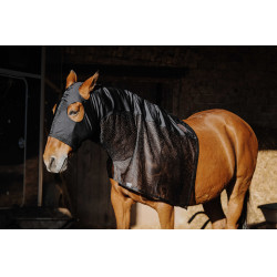 Protección de cuello integral Equithème Lycra/Mesh Negro