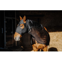 Protección de cuello integral Equithème Lycra/Mesh Negro