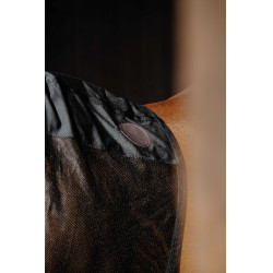 Protección de cuello integral Equithème Lycra/Mesh Negro