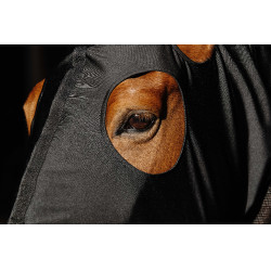 Protección de cuello integral Equithème Lycra/Mesh Negro