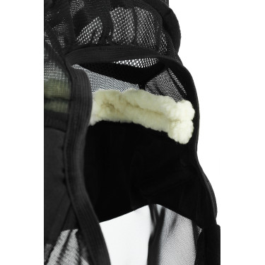 PRO SERIES Máscara antimoscas con protección UV - Visera Negro