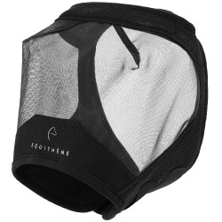 Máscara anti-moscas UV Equithème Mesh S/O Negro